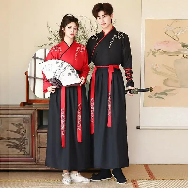 Hanfu noir sobre et élégant KittyMono